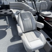 2026 Godfrey EX2086SBX Pontoon Boat - Black/Crimson